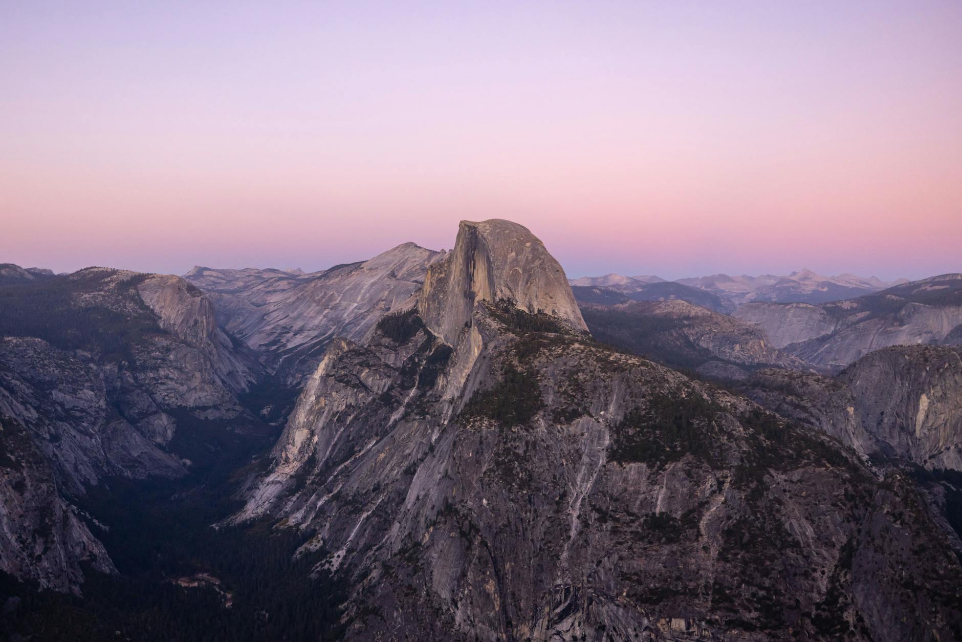 Hiking Half Dome During Off Season